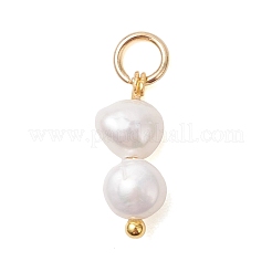 3 шт. подвеска в виде картофеля из натурального культивированного пресноводного жемчуга&nbsp;PALLOY-JF05105