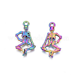 Подвески из сплава цвета радуги PALLOY-N156-220