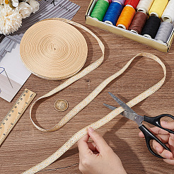 Жаккардовые ленты из полиэстера с ромбами OCOR-WH0078-128B