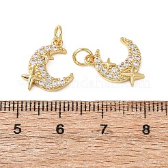 Латунные микро проложить кубического циркония подвески KK-C143-06G