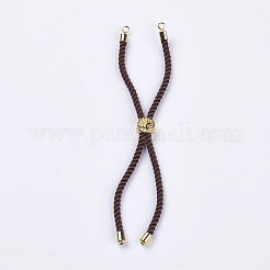 Nylon Twisted Cord Armband machen&nbsp;MAK-F018-14G-RS