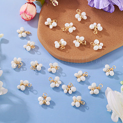 20шт стеклянные подвески&nbsp;PALLOY-TAC0214