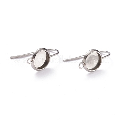 Configuraciones de aretes de acero inoxidable 304 resistentes al deslustre&nbsp;LS-STAS-O141-03P