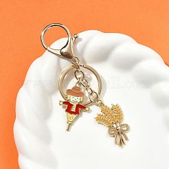 3 шт. брелки из эмалированного сплава&nbsp;KEYC-FS00042-01