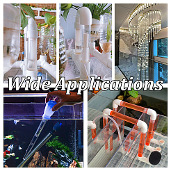 Прозрачные пластиковые трубки для хранения бусин из ПВХ AJEW-WH0348-767A