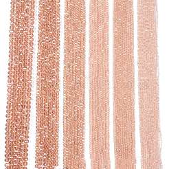 Стеклянные бусины с гальваническим покрытием  EGLA-A044-T4mm-B21