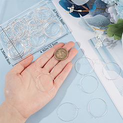 100 шт. 316 хирургическая нержавеющая сталь винные бокалы кольца подвески STAS-BBC0005-97D