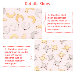 60 шт. 6 подвески из нержавеющей стали 304 STAS-DC0009-73