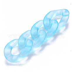 Anelli in acrilico trasparente che collega&nbsp;OACR-S036-001B-K04