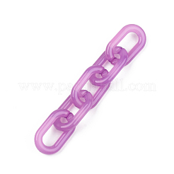 Anneaux imitation jelly acrylique&nbsp;OACR-T024-02-E02