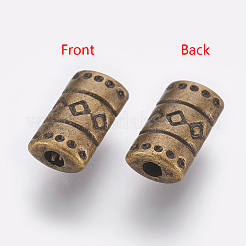 Сплавочные овальные бусины тибетского стиля  K0NKY071