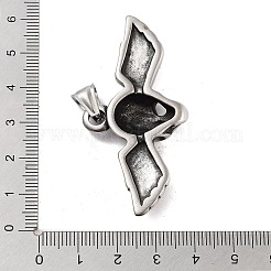 Ретро 304 нержавеющая сталь большие подвески STAS-I205-38AS-07