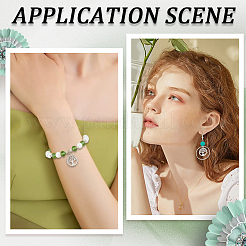 Подвески из цинкового сплава в тибетском стиле&nbsp;TIBEP-SC0002-96