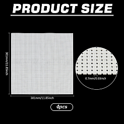 Kreuzstichtuch aus PVC und Polyester&nbsp;DIY-WH0010-51B