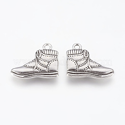 Tibetischer stil Aluminium Anhänger & Charms&nbsp;0281