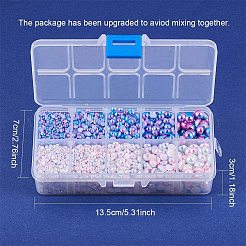 Акрил имитация жемчуга кабошоны PH-OACR-G008-01