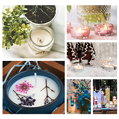 Парафиновые фитили для свечей DIY-PH0026-87-WH