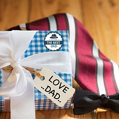 Бумажные наклейки на тему дня отца X1-DIY-K038-03