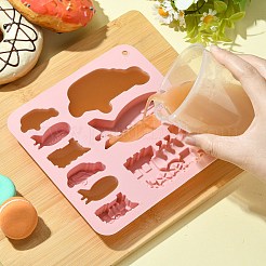 2 шт. розовые силиконовые Молды на тему транспорта для изготовления печенья в стиле «сделай сам»&nbsp;ST-CJ0007-54