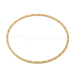 7шт. Набор текстурированных браслетов из нержавеющей стали 304 с вакуумным покрытием PVD для женщин&nbsp;BJEW-A011-12D-G