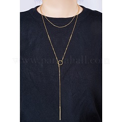 925 ожерелье лариат из стерлингового серебра JN645B