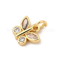 Латунные микро проложить кубического циркония подвески KK-I360-009G-01