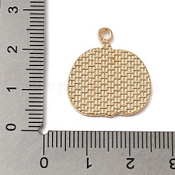 Pendentifs en alliage d'émail de ton doré du jour de Thanksgiving&nbsp;ENAM-M002-02A-G