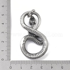 Pendentifs en acier inoxydable chirurgical 316&nbsp;LS-STAS-E212-25A-AS