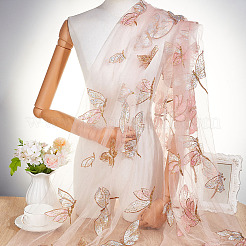 2 Yards Pailletten-Organza-Stoffe&nbsp;DIY-GA0007-73A