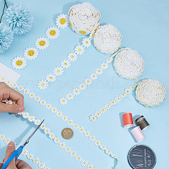 15 ярд 5-х видов хлопковой кружевной ленты с цветочным узором OCOR-OC0001-45