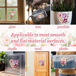 3 лист 3 стиля ПВХ водонепроницаемые декоративные наклейки&nbsp;DIY-WH0404-092