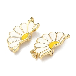 Pendentifs d'émail en laiton &nbsp;KK-A293-22G