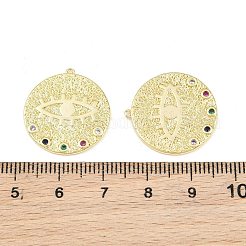 Latón micro pavimenta los colgantes coloridos de la circona cúbica&nbsp;CU-CBA764E-02G