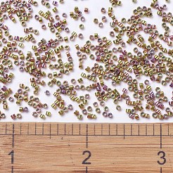 MIYUKIデリカビーズ  シリンダー  日本製シードビーズ  11/0  (db0507) 24kt ピンクゴールド アイリス  1.3x1.6mm  穴：0.8mm  約2000PCS /ボトル  10 G /ボトル&nbsp;SEED-JP0008-DB0507