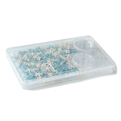 Наборы для изготовления растягивающихся браслетов из синтетической бирюзы&nbsp;DIY-FS0005-60