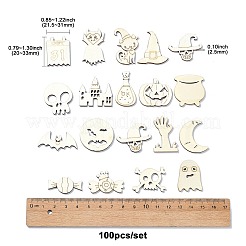Morceaux de bois d'Halloween&nbsp;WOOD-CJC0006-021A