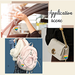 2шт. Брелок из сплава Pride&nbsp;KEYC-DC0001-06