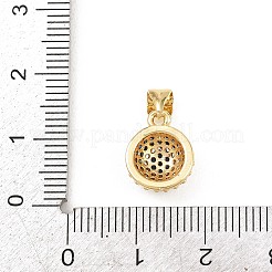 Латунные микро проложить кубического циркония подвески&nbsp;KK-C162-028G