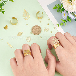 Набор для изготовления подвесок-открытого кольца своими руками на весеннюю тематику DIY-UN0004-61