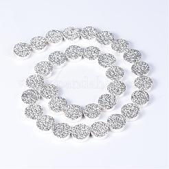 Гальванизировать немагнитных синтетический гематит нитей бисера&nbsp;G-Q465-08S