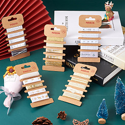 5 набор 5 стилей атласных лент с принтом из полиэстера и лент в крупный рубчик OCOR-TA0001-40