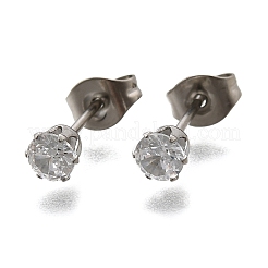 Кубического циркония уха шпильки&nbsp;STAS-E051-3B