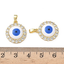 Ottone micro spianare pendenti zirconi&nbsp;KK-I371-38G-01