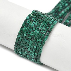 Природного малахита бисер нитей G-G271-G01-1x1.5mm