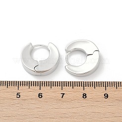 Латунные серьги обруча EJEW-Q016-09P