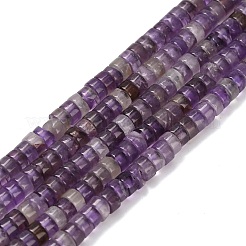 Природный аметист нитей бисера G-Z110-A36-2x4mm