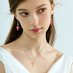 10 pendentif en porcelaine fait main 5 couleurs&nbsp;PALLOY-FS00085