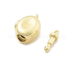 Застежки латунные коробки KK-G505-34G