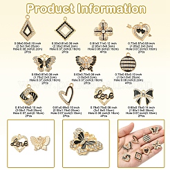 28шт 11 стиля подвески из сплава с эмалью&nbsp;FIND-FS0003-24