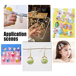 Фарфора ручной работы кабошонов CLAY-NB0001-32